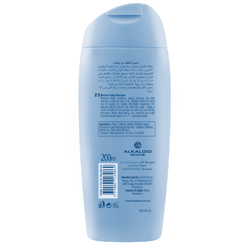 BECUTAN BABY SHAMPOO 200 ML Alshafi